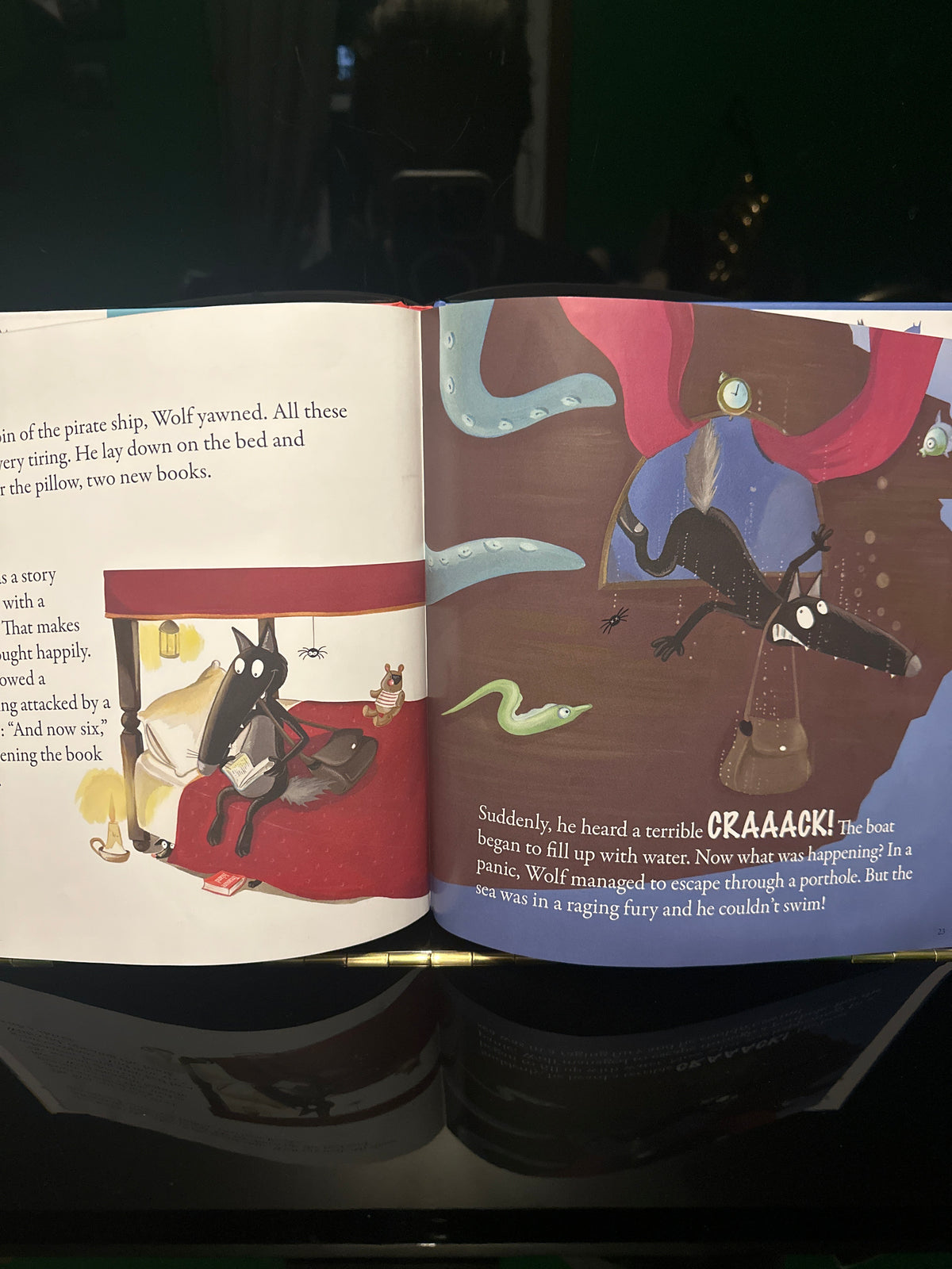 The wolf who didn’t like to read