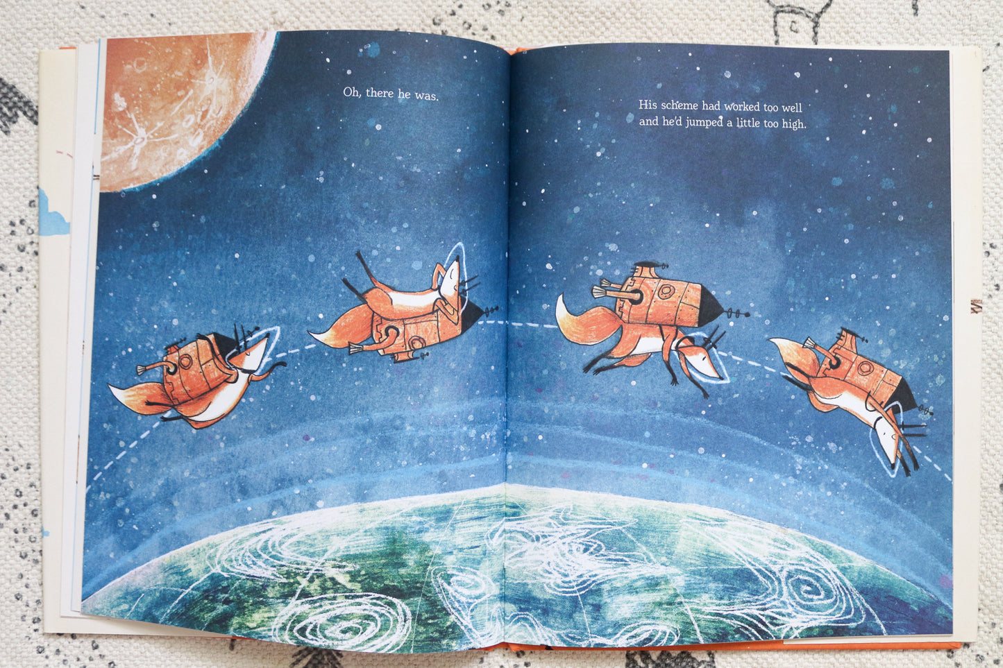 Fox and the jumping contest