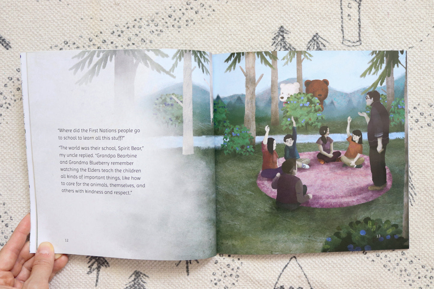 Spirit Bear: fishing for Knowledge, catching dream