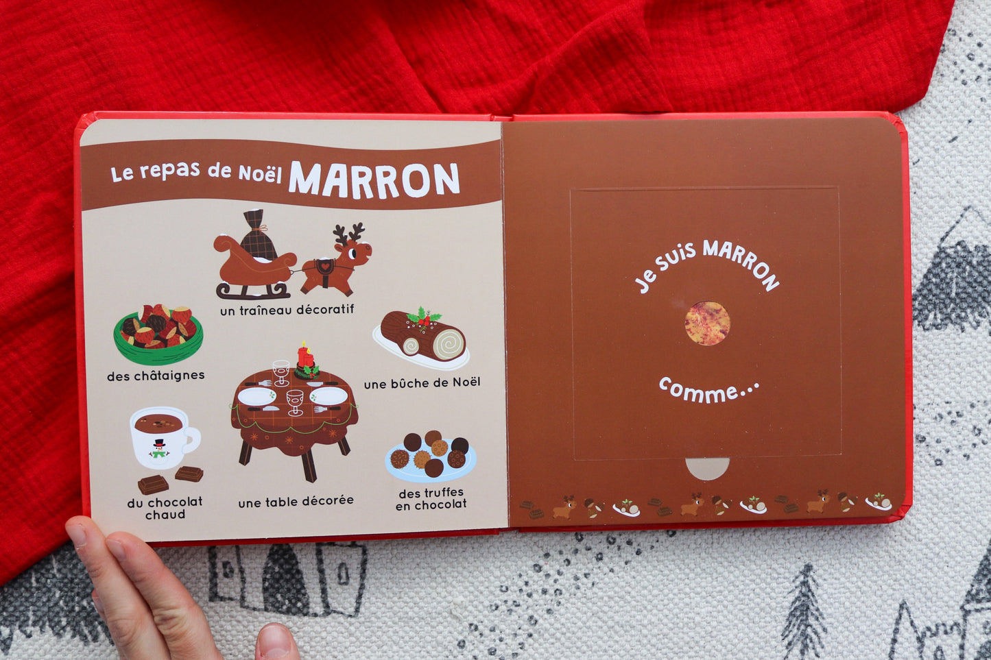 Mon livre des odeurs et des couleurs: Joyeux Noël!