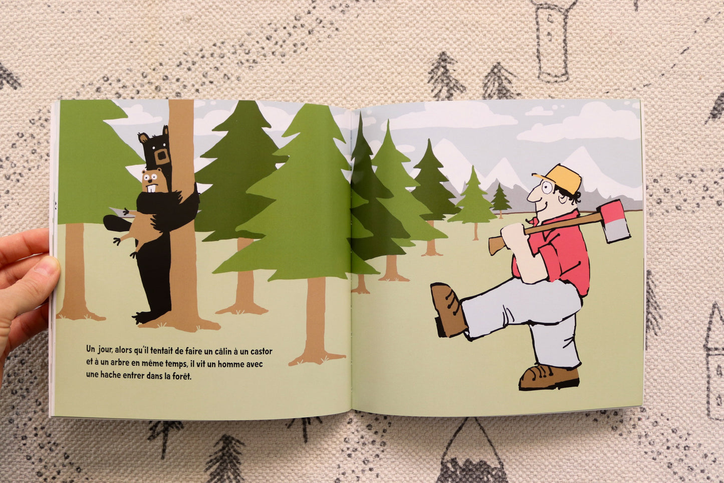 L'ours qui aimait les arbres