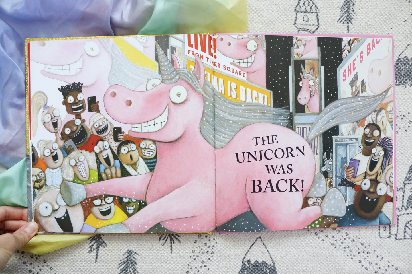 The return of Thelma the Unicorn