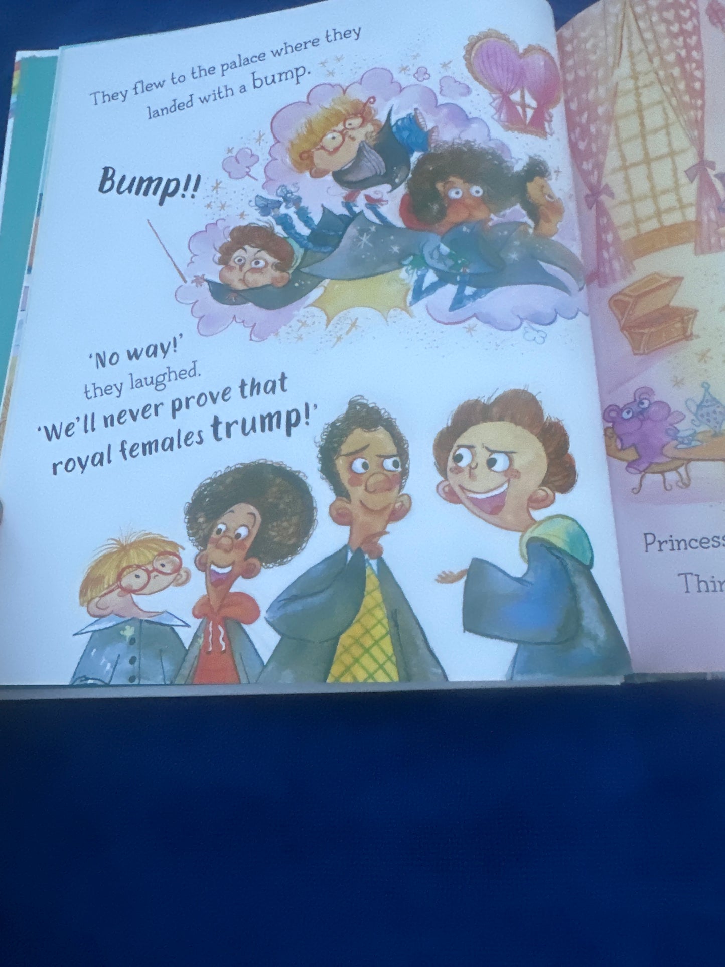 Girls don’t fart, Okay!!