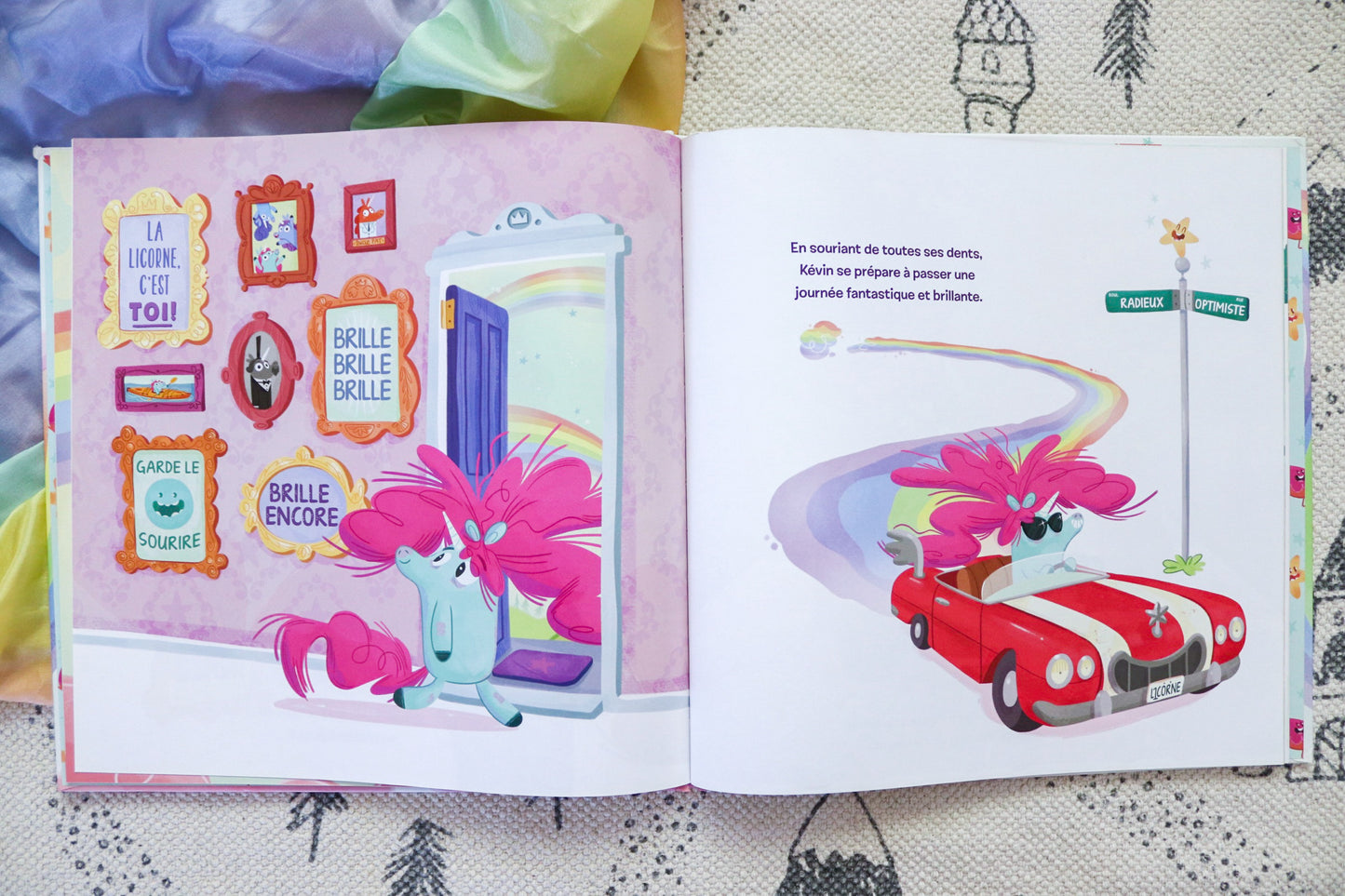 Kévin la licorne Ce n'est pas rose tous les jours