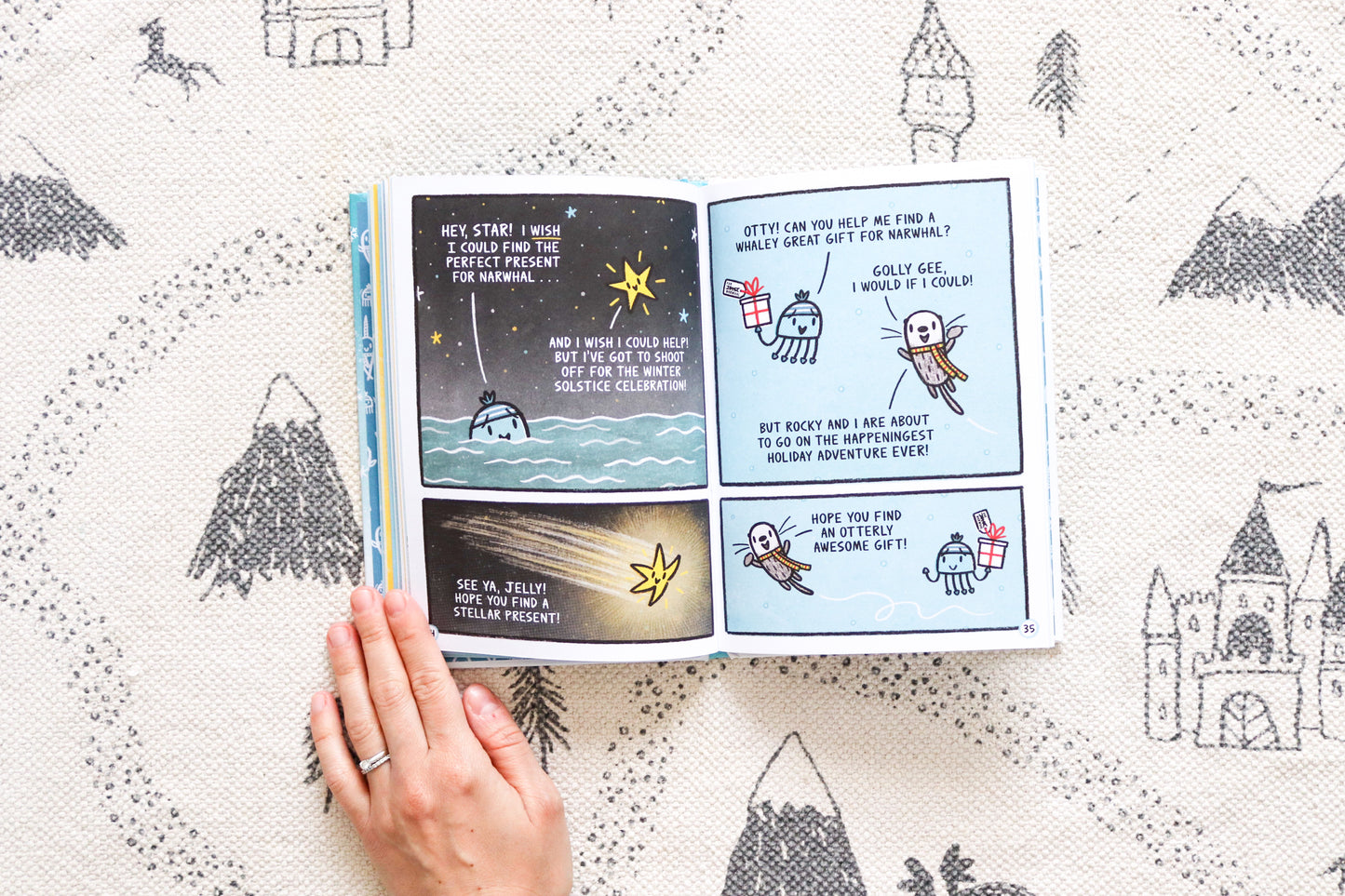 A Narwhal and Jelly Book Happy Narwhalidays