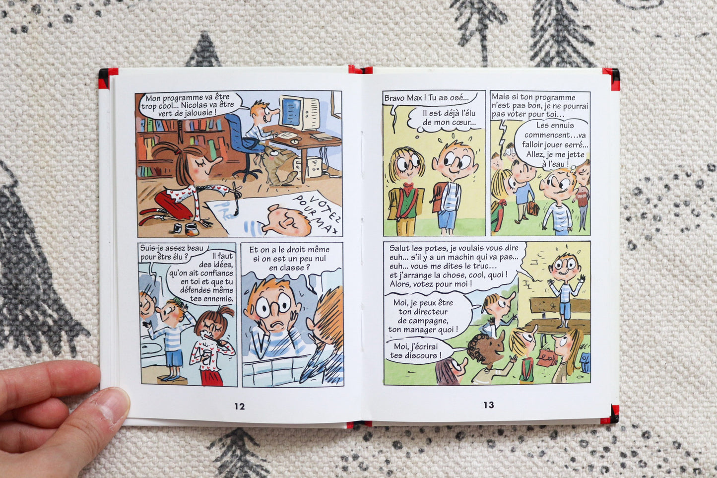 Max veut être délégué de classe