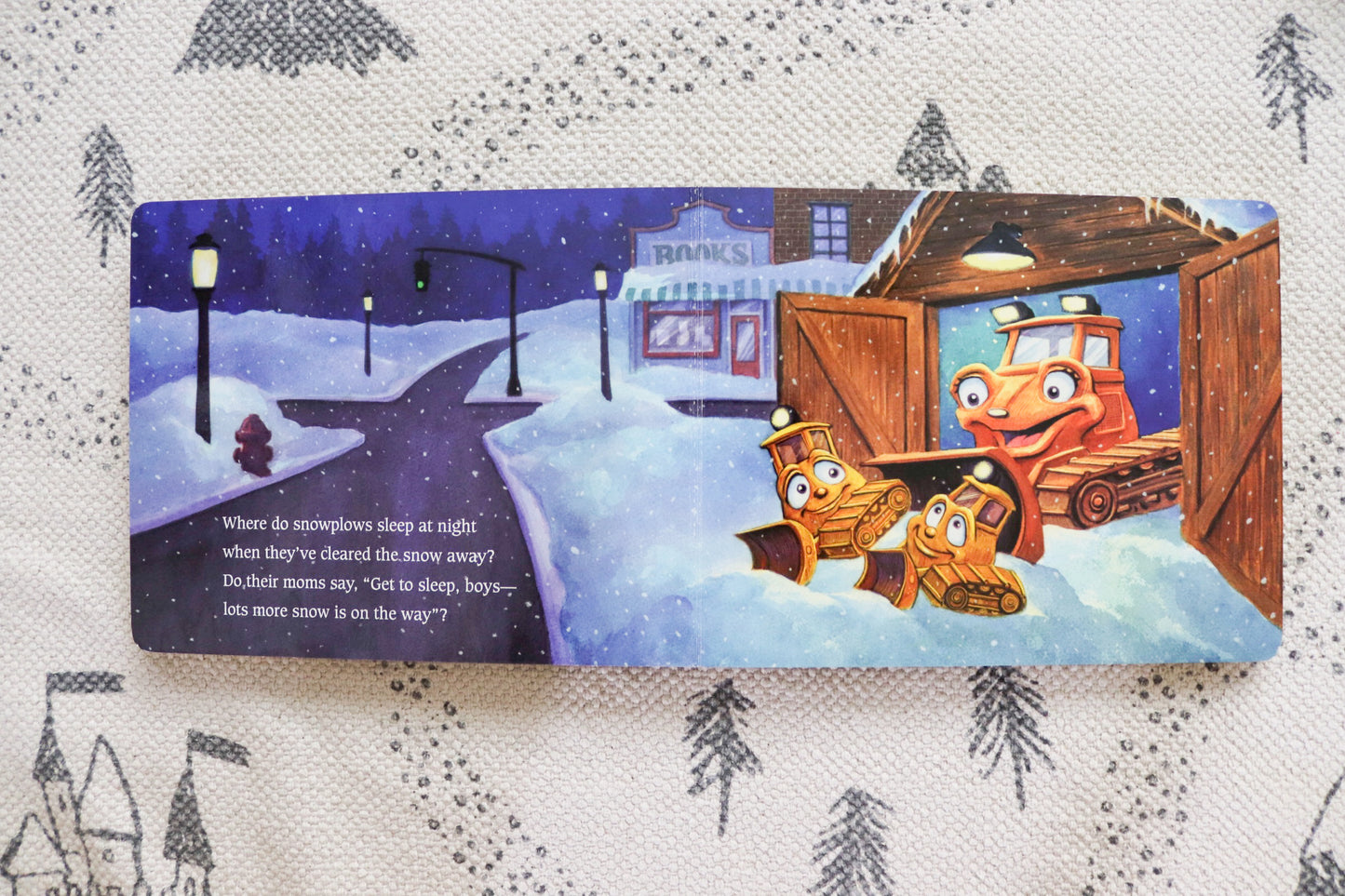 Where do diggers sleep at night?