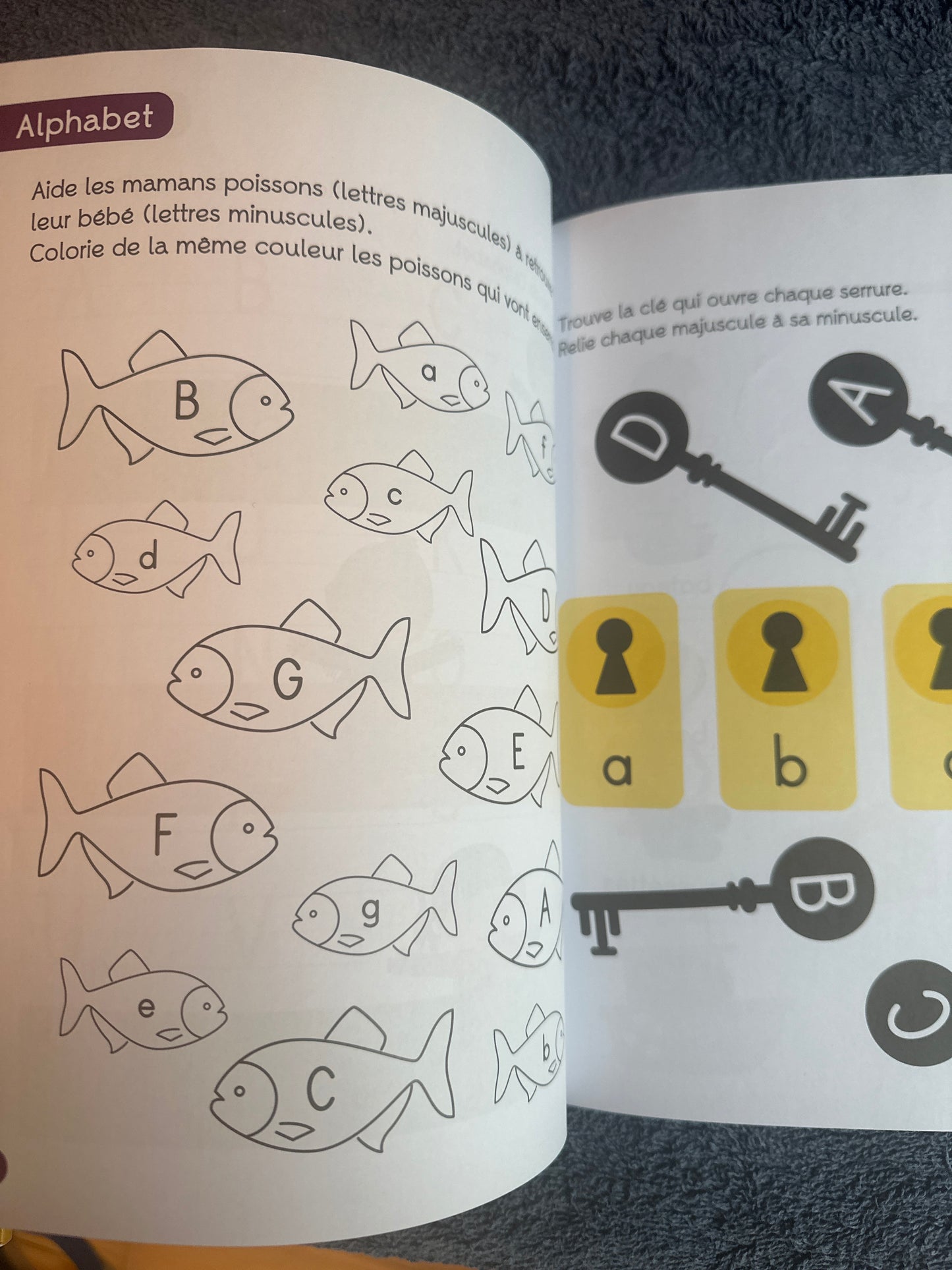 Maternelle cahier d’exercices