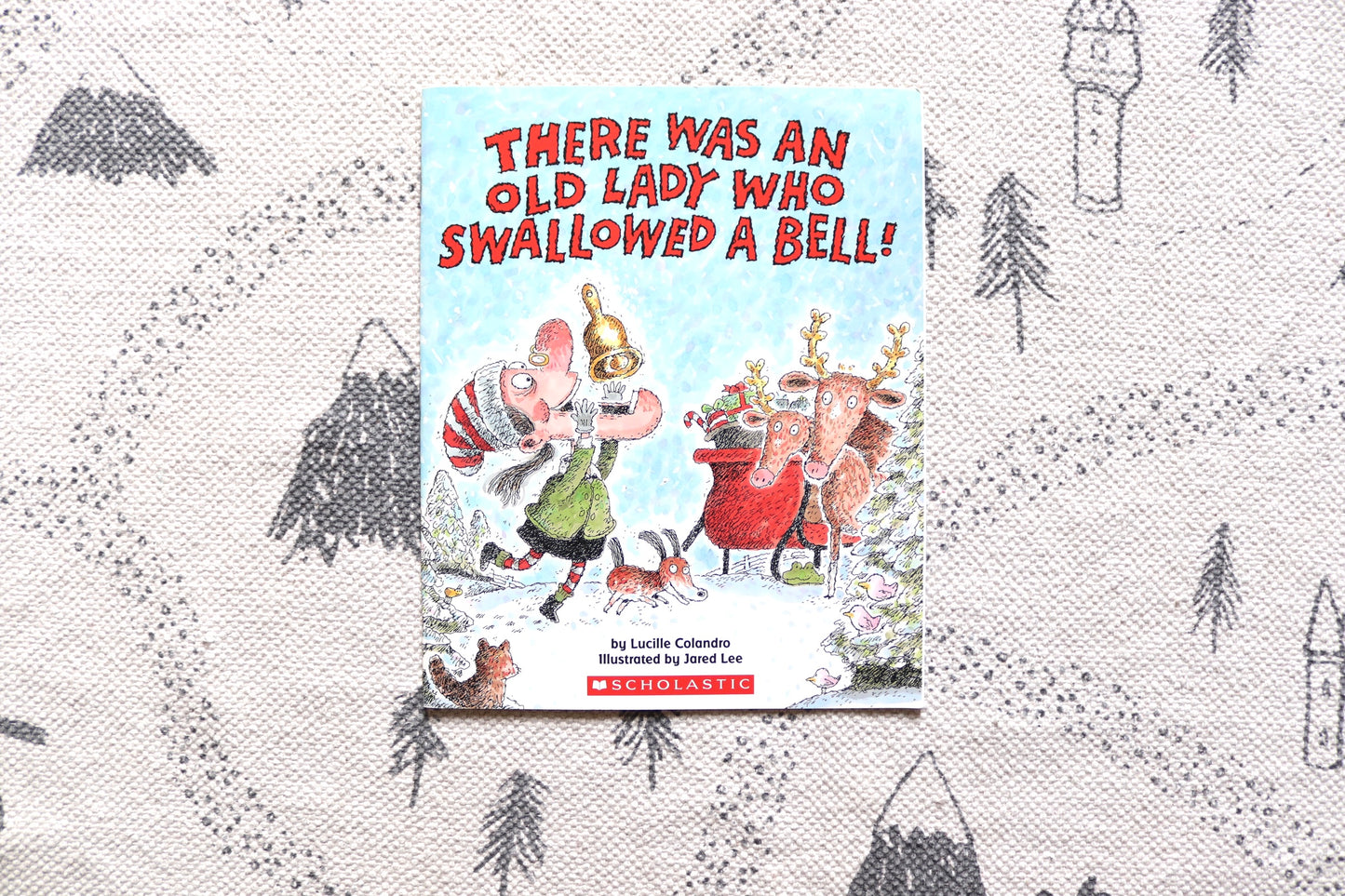 There was an old lady who swallowed a bell 🔔