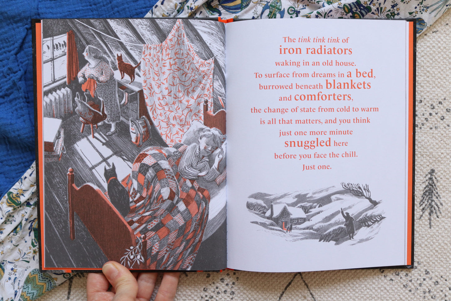 What you need to be warm A poem of welcome