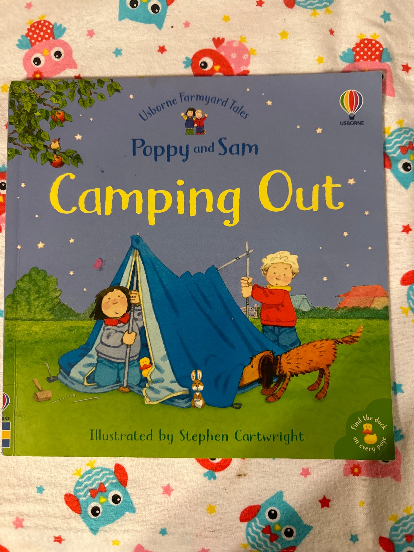 Poppy and Sam Camping Out 🏕️