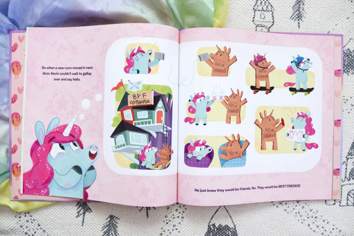 Kevin the Unicorn Why can't we be bestie-corns?