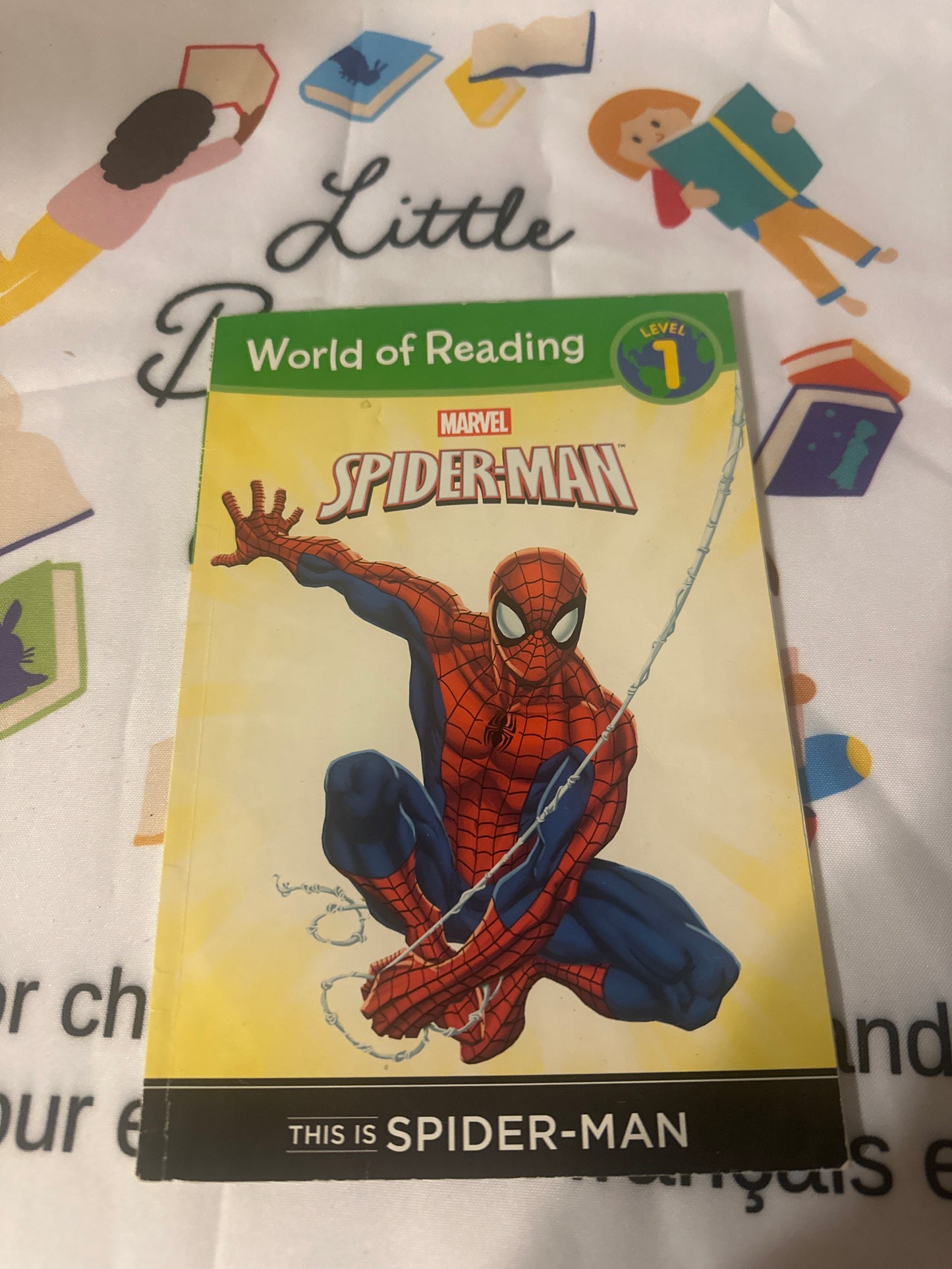 Spiderman Reading Level 1