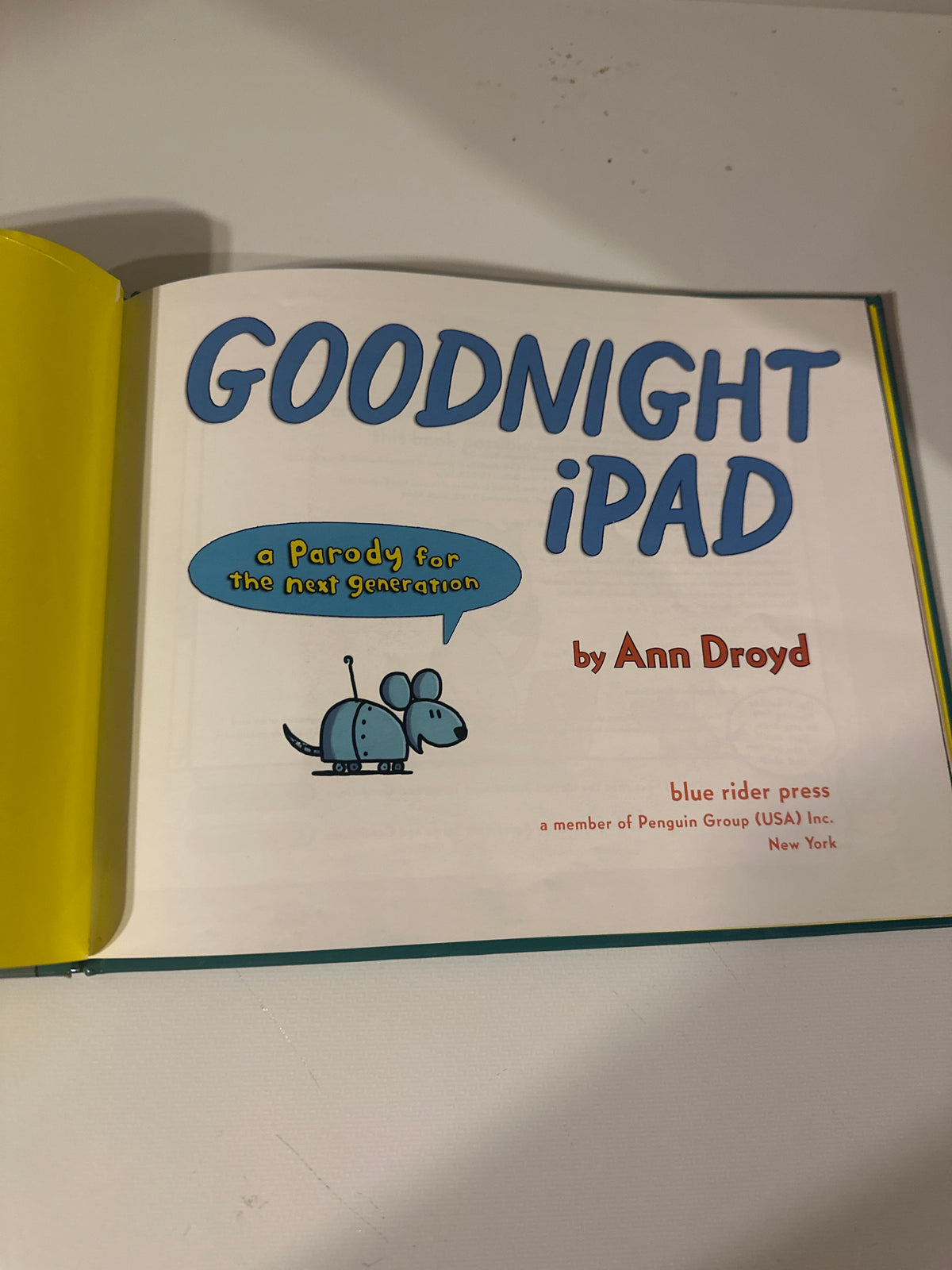 Goodnight iPad