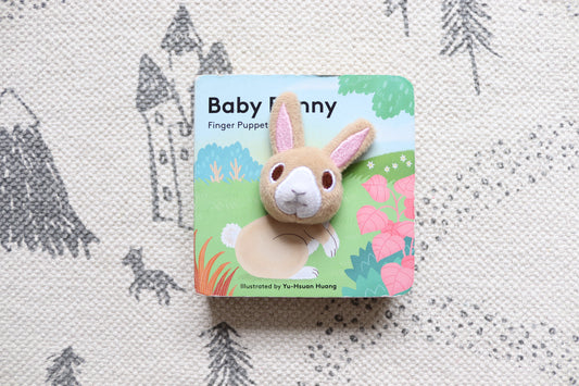 Baby bunny finger puppet book