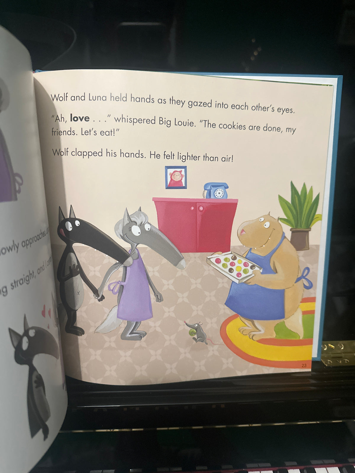 The Wolf who learned self-control