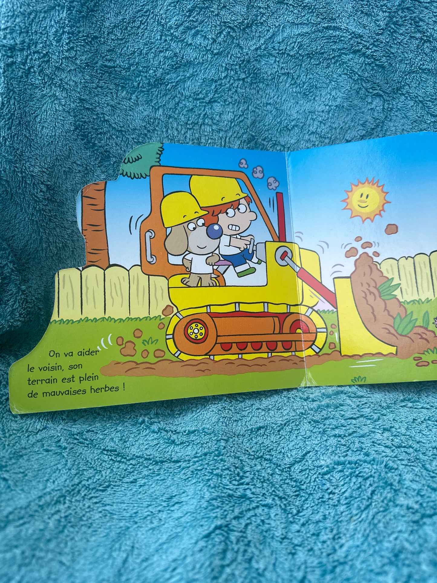 Émile et Rufus Vroum, le bulldozer