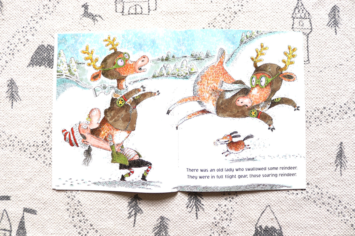 There was an old lady who swallowed a bell 🔔