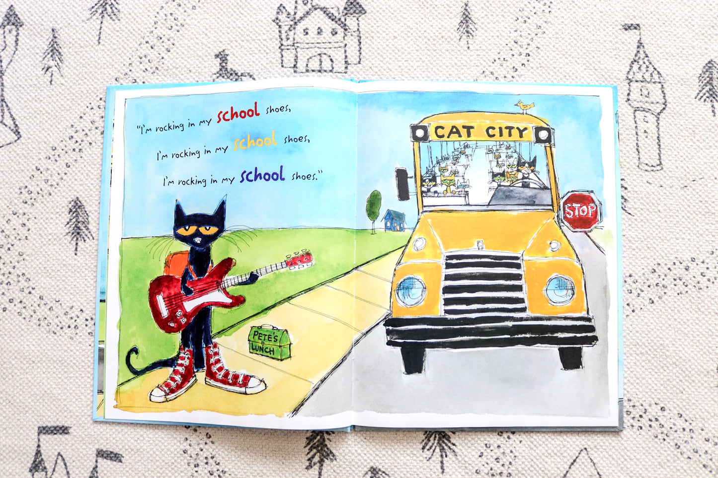 Pete the Cat Rocking in my school Shoes