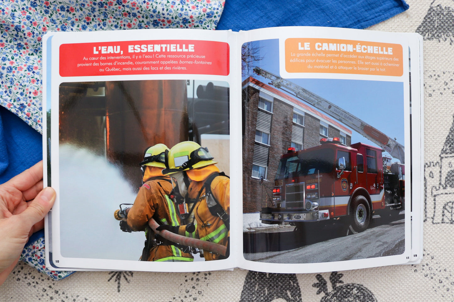 Les pompiers Mon premier Doc