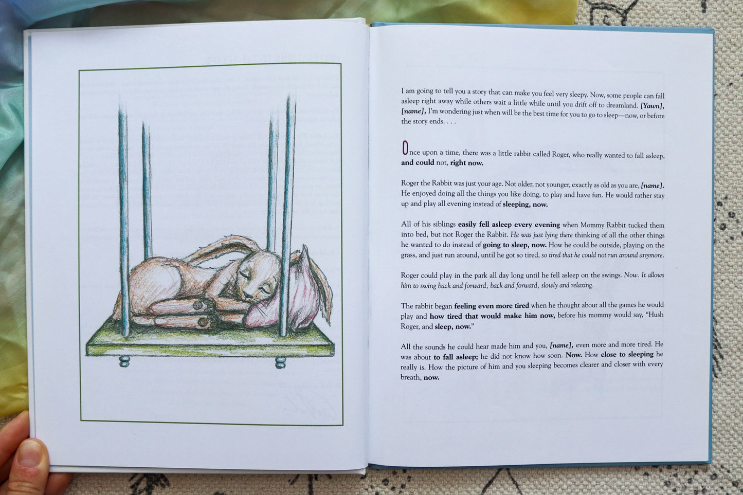 The rabbit who wants to fall asleep