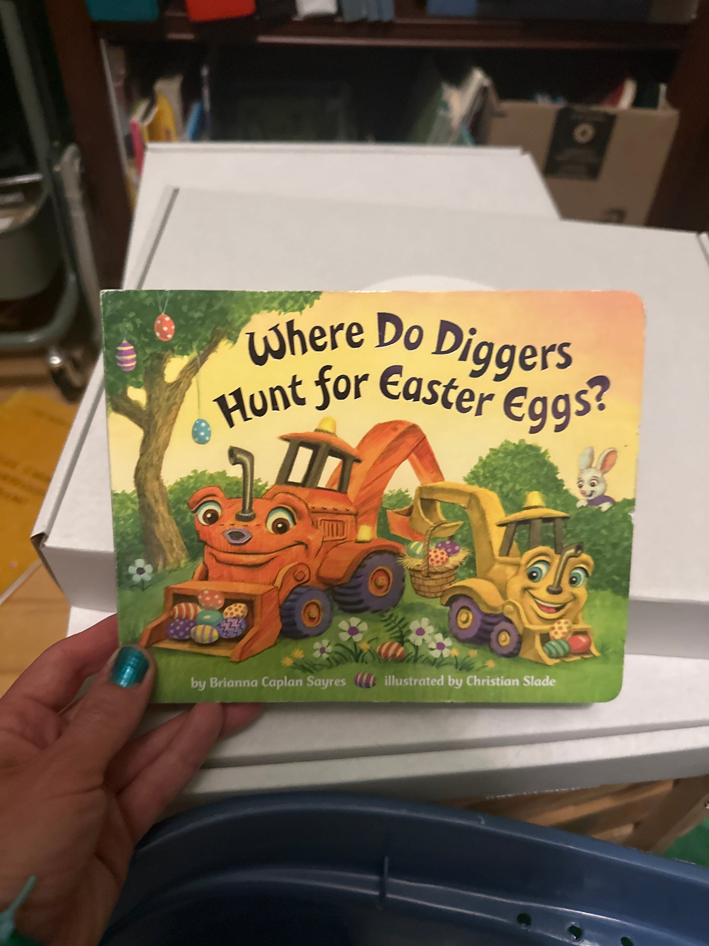 Where do diggers hunt for Easter Eggs?