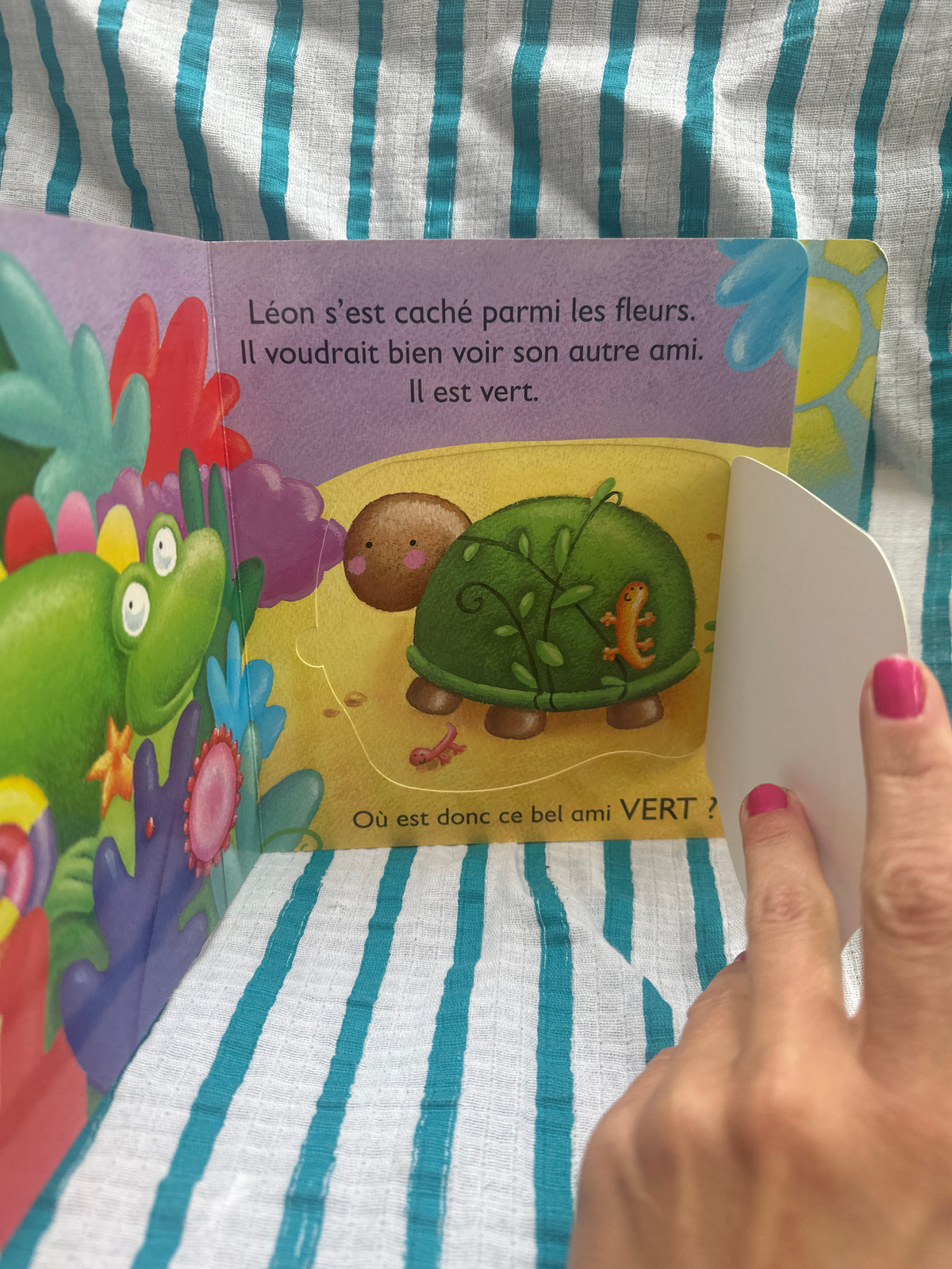 Les couleurs avec Léon