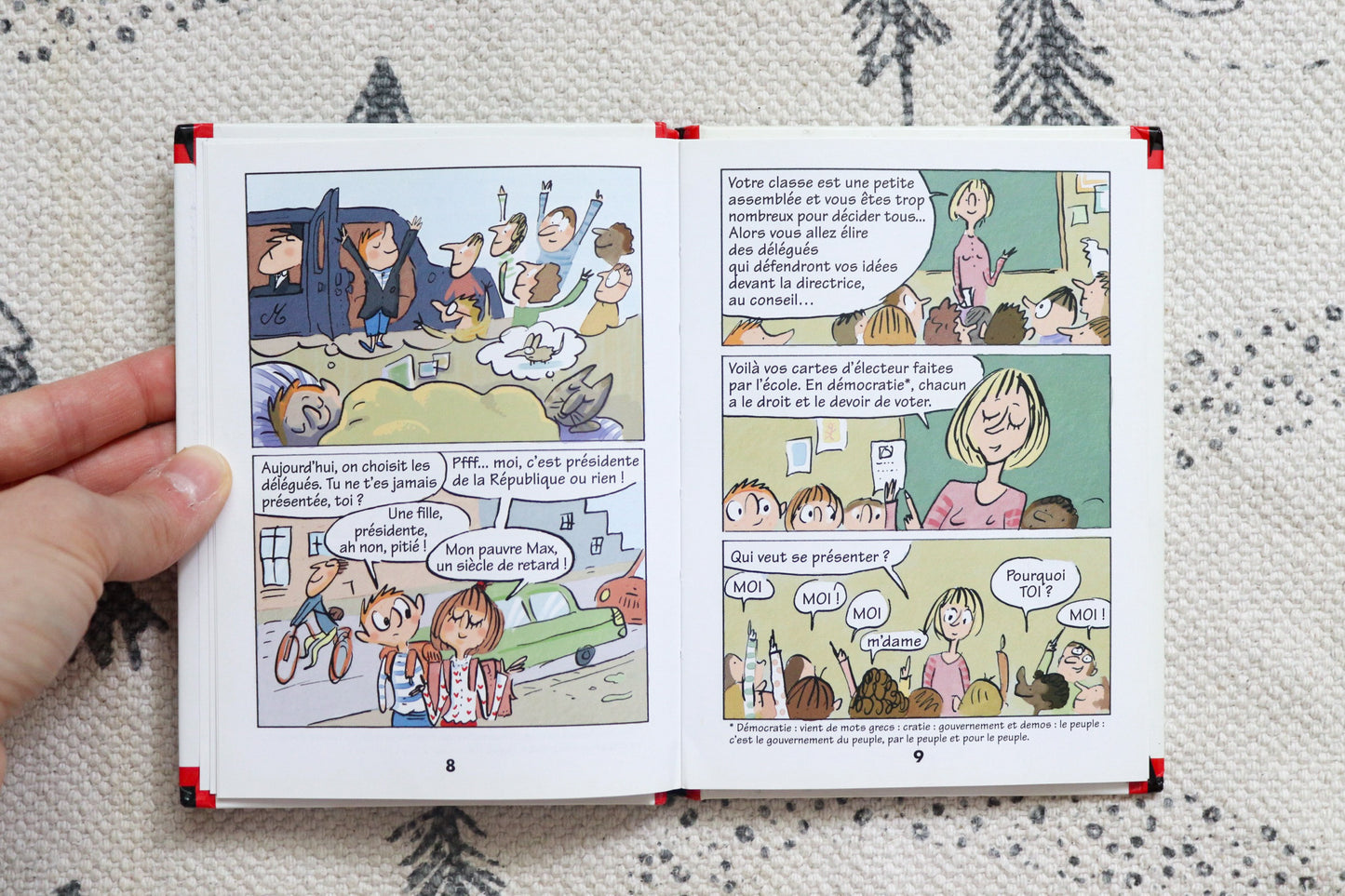 Max veut être délégué de classe