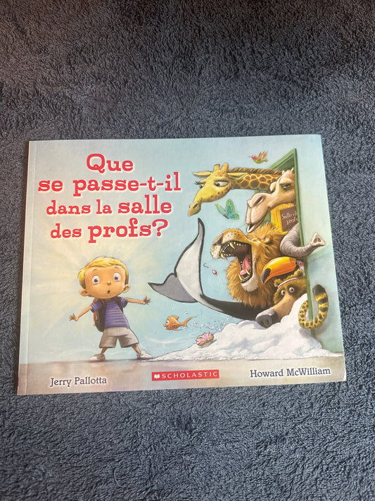 Que se passe-t-il dans la salle des profs?