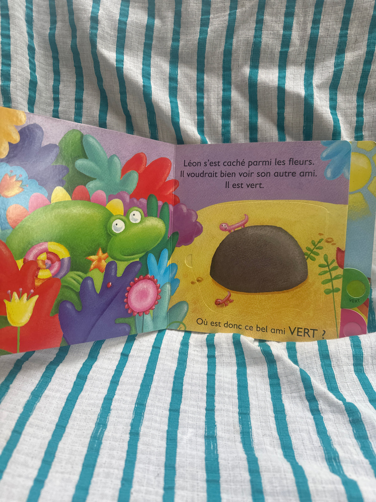 Les couleurs avec Léon