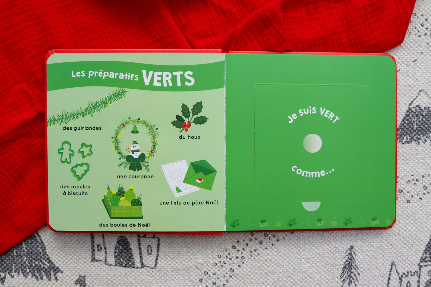 Mon livre des odeurs et des couleurs: Joyeux Noël!