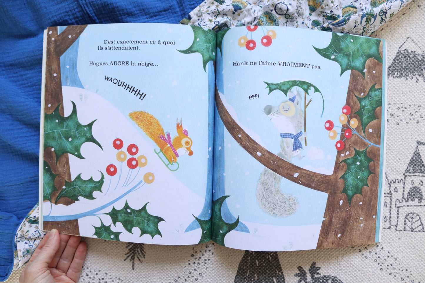 Je n'aime vraiment pas l'hiver