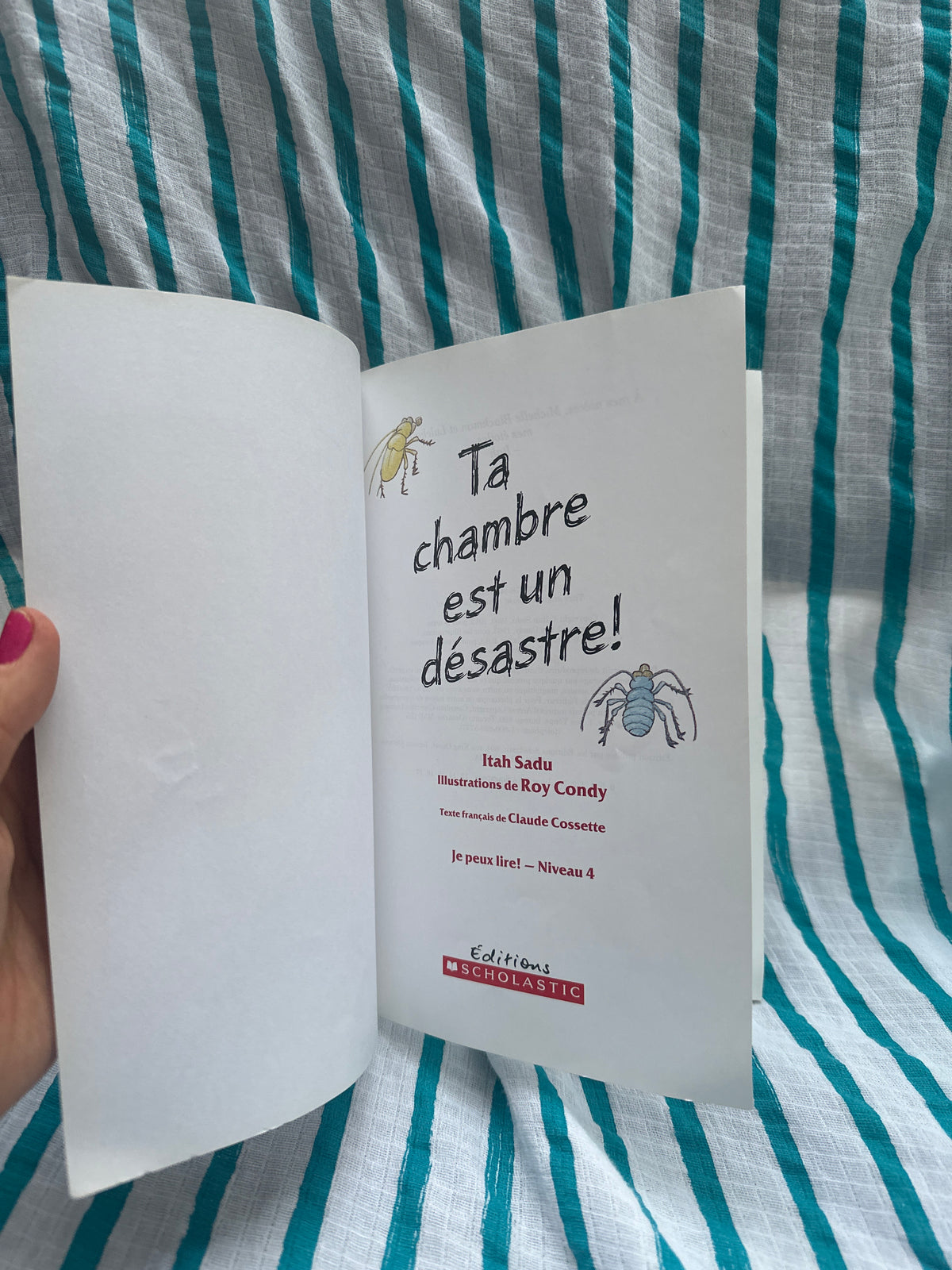 Ta chambre est un désastre!