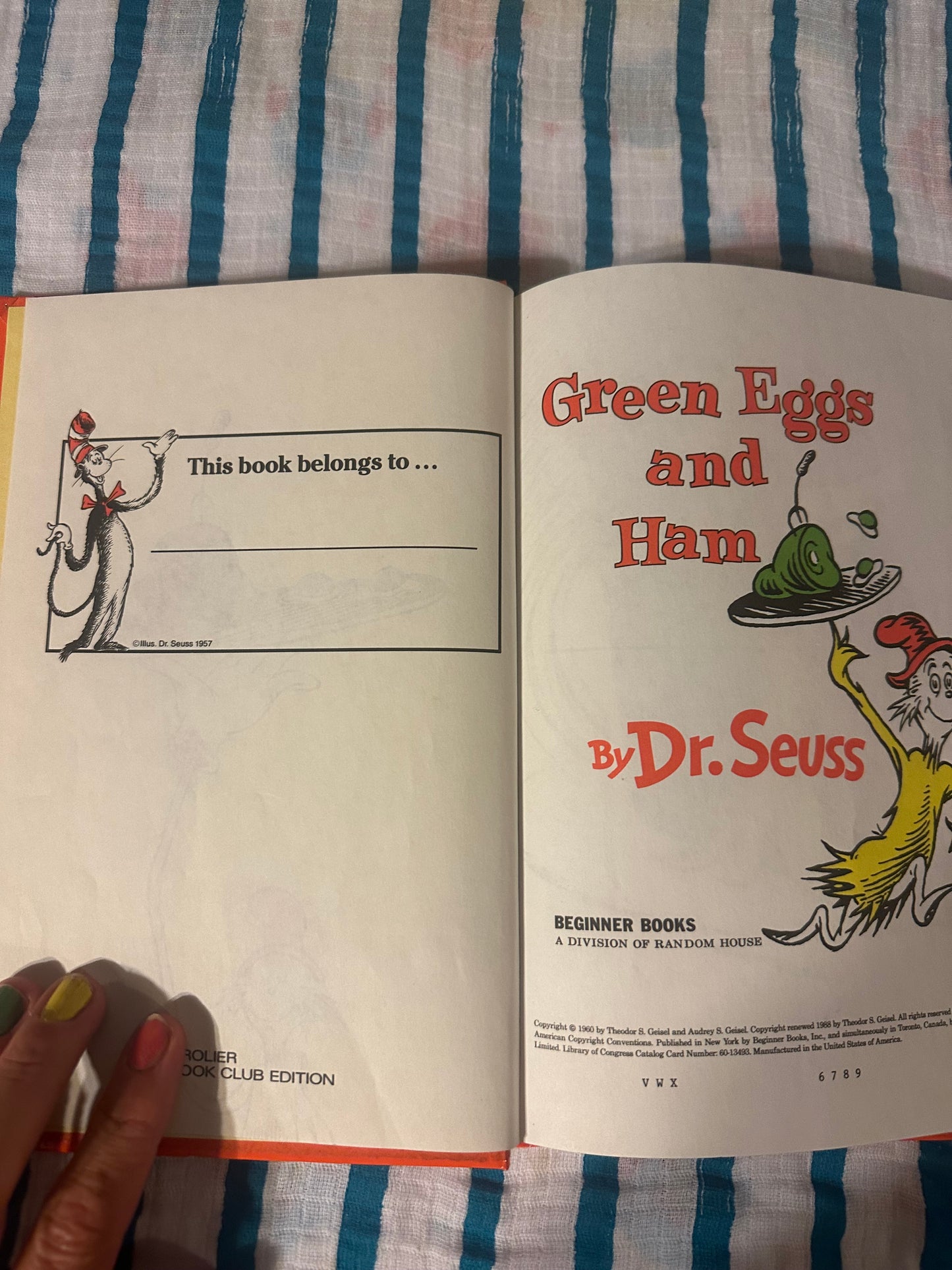 Green Eggs and Ham Dr. Seuss