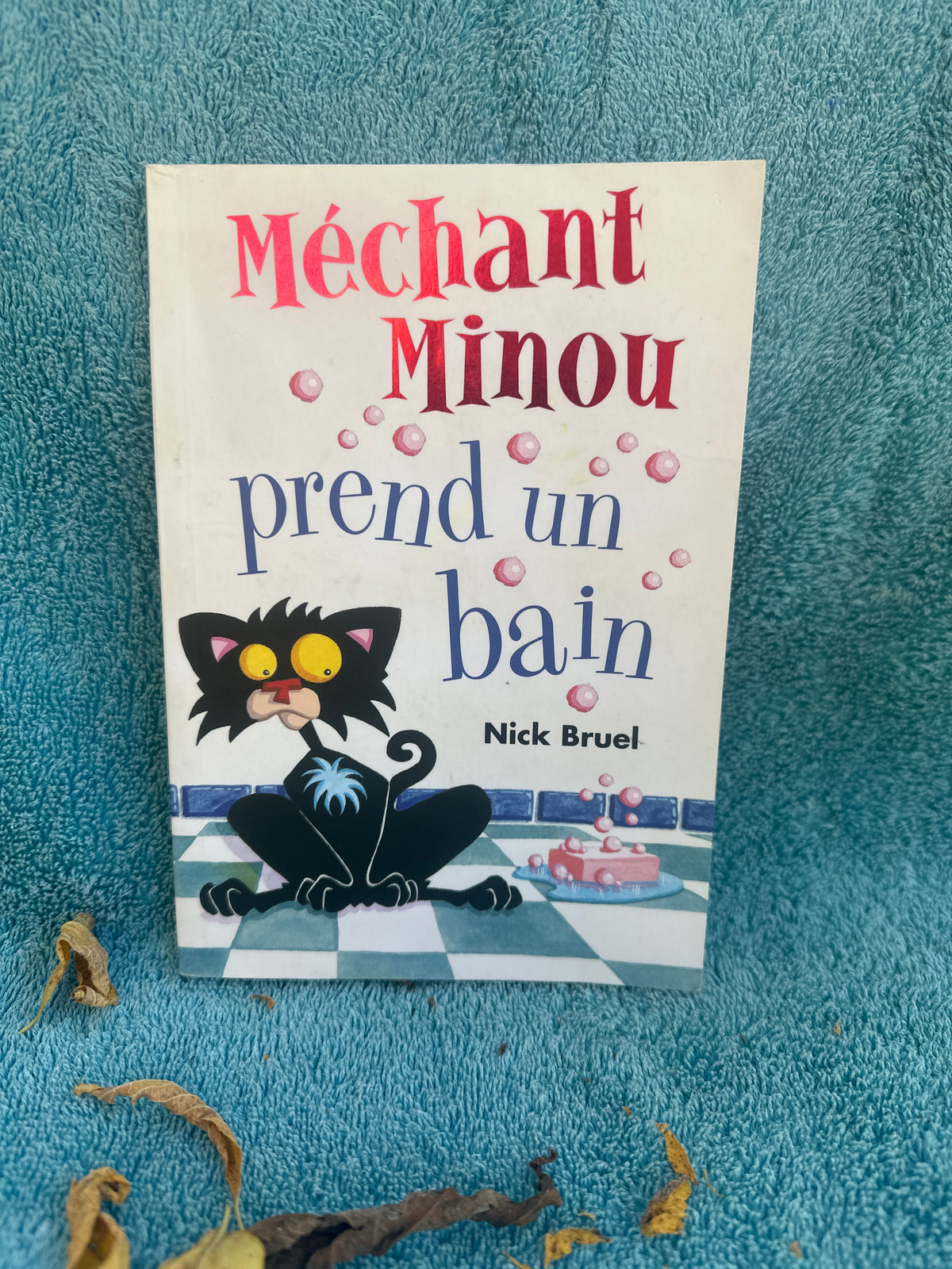Méchant Minou prend un bain 🛁
