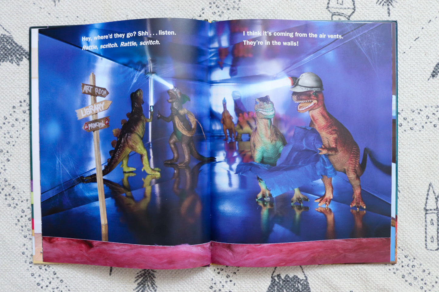 What the dinosaurs did at School