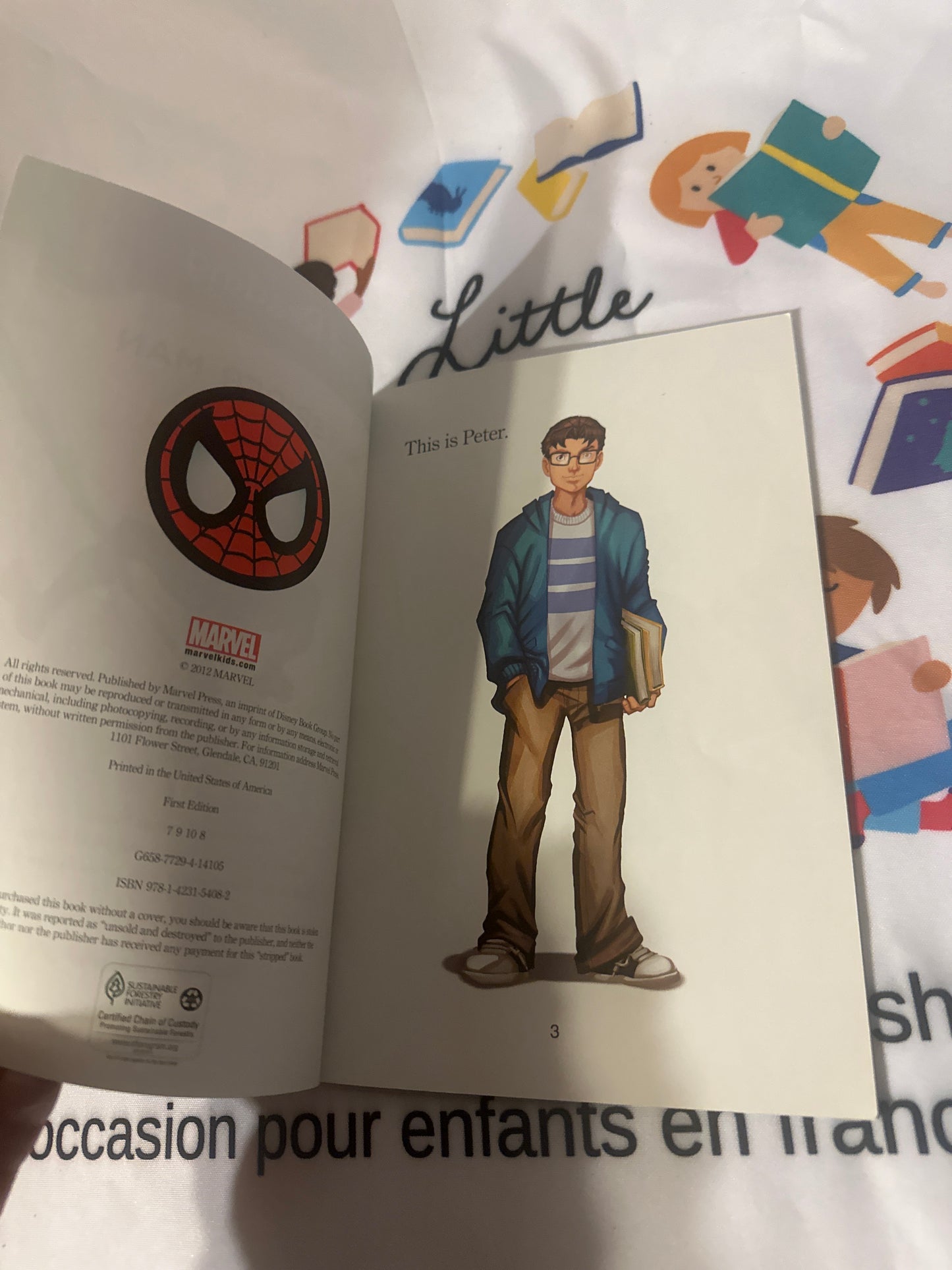 Spiderman Reading Level 1