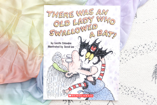 There was an old lady who swallowed a bat! 🦇