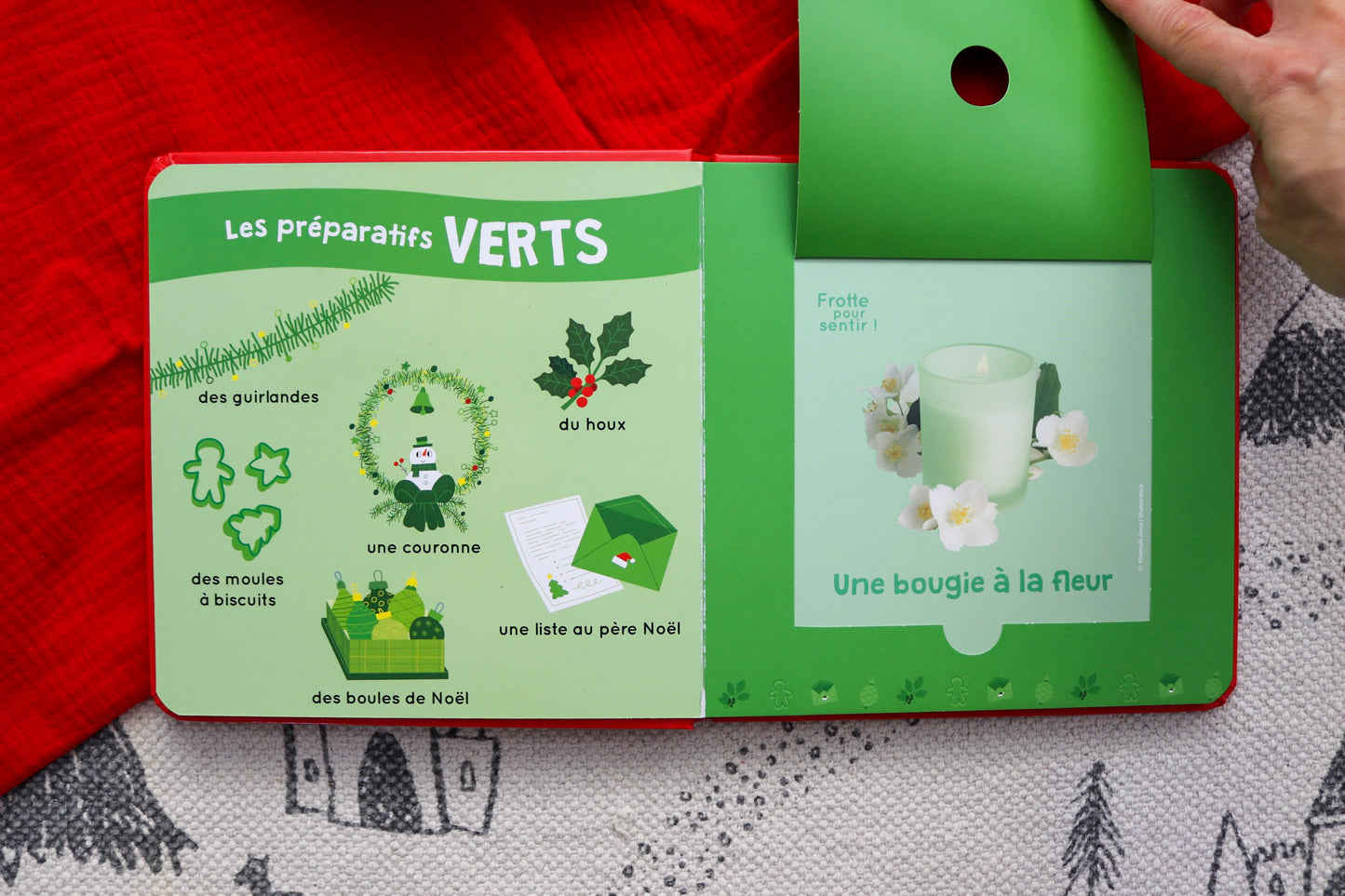 Mon livre des odeurs et des couleurs: Joyeux Noël!