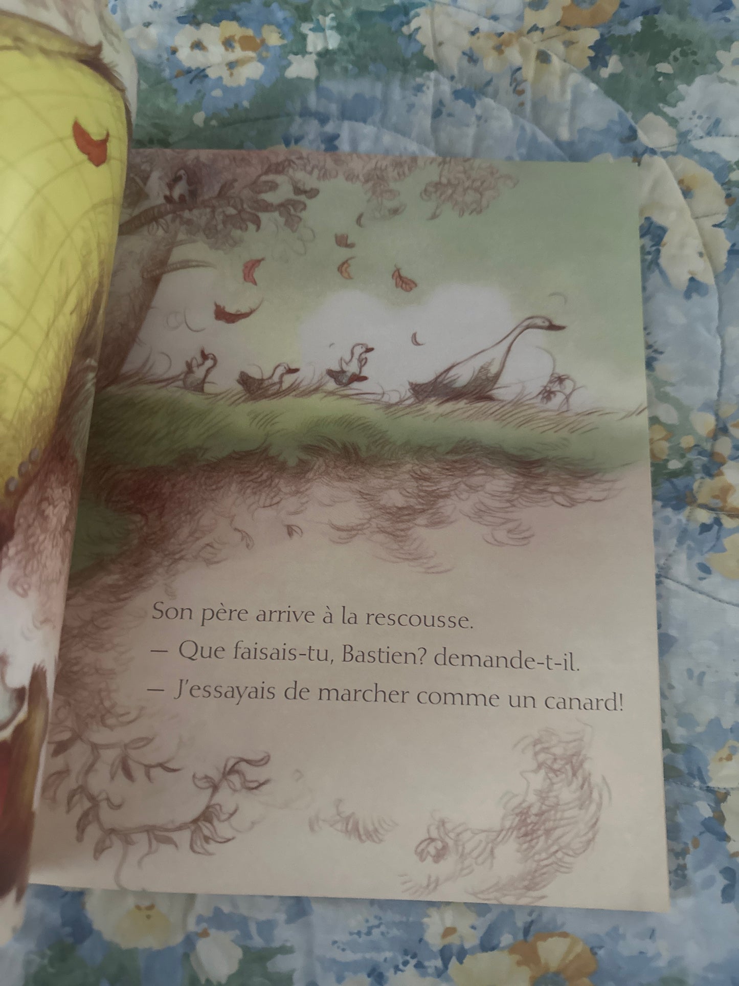 Dans les bras de papa
