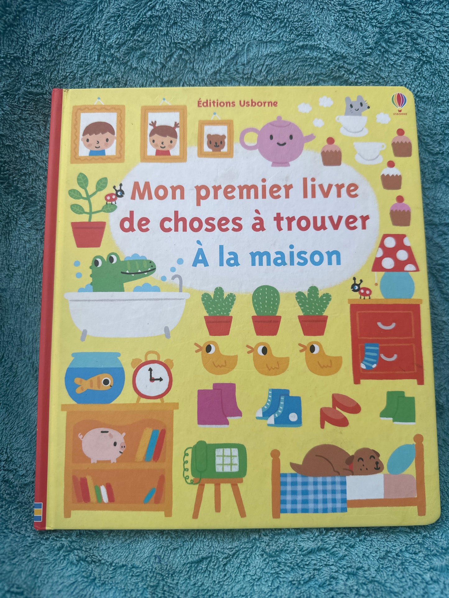 Mon premier livre de choses à toucher à la maison 🏠 Usborne
