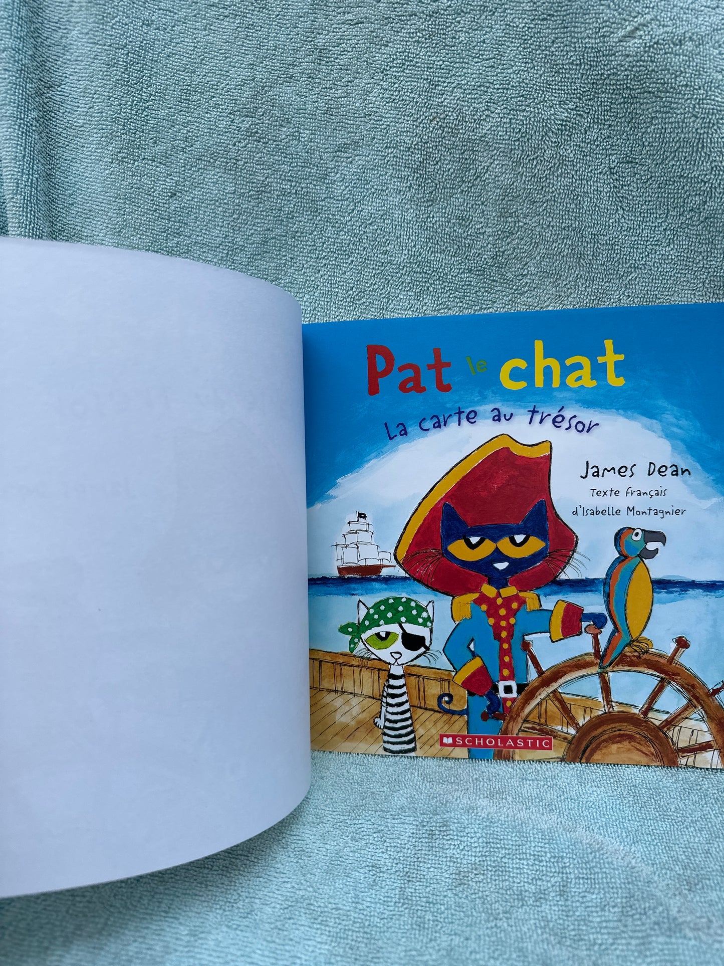 Pat le chat - la carte au trésor