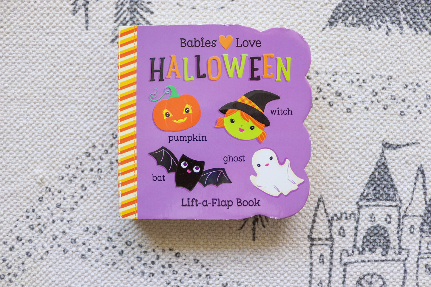 Babies love Halloween lift-a-flap book