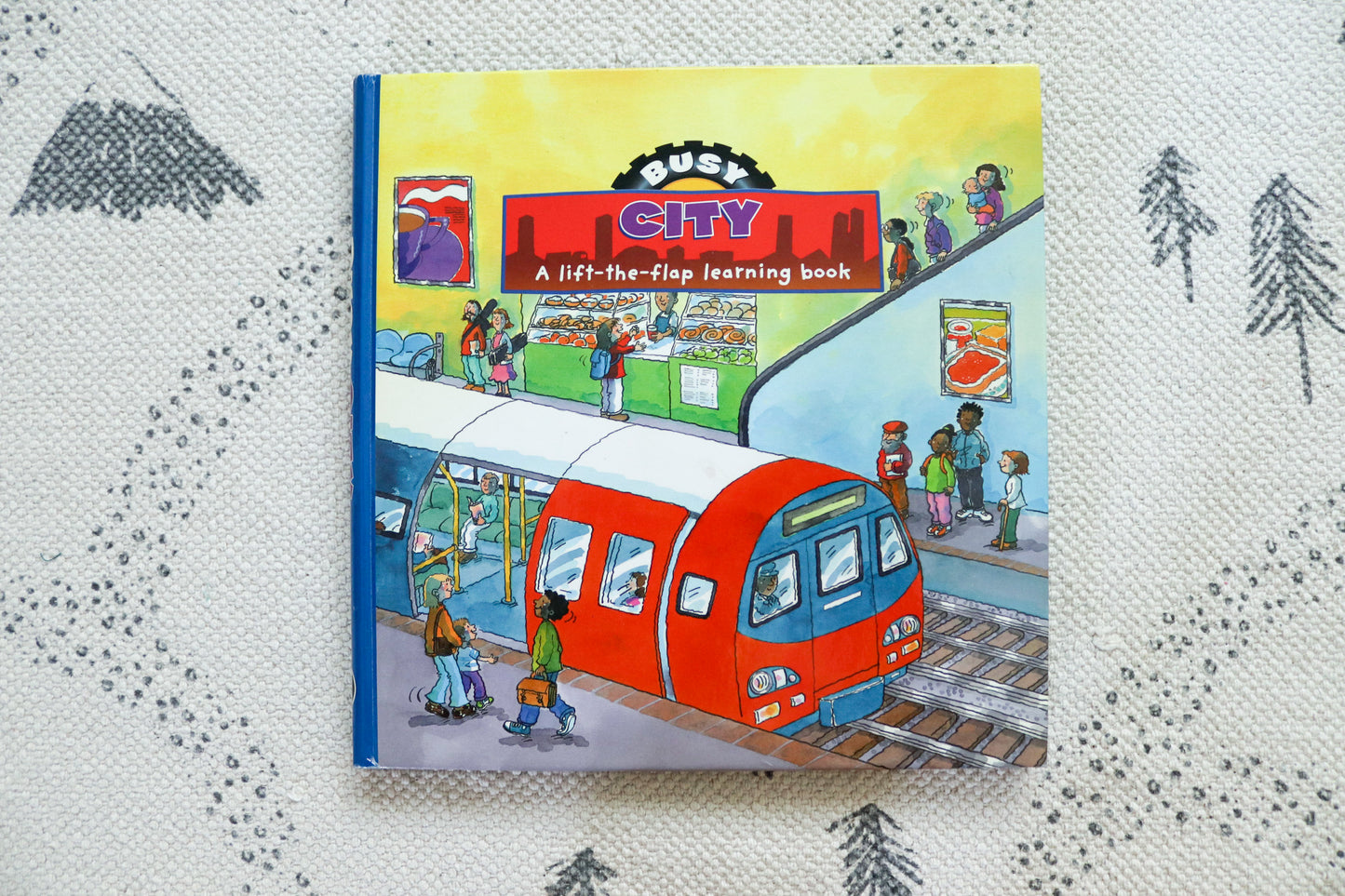 Busy City A Lift-the-flap learning book