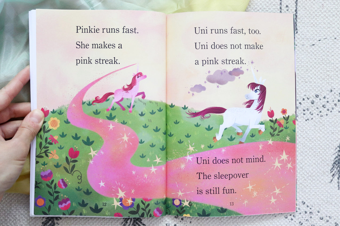 Uni the Unicorn Uni's first sleepover