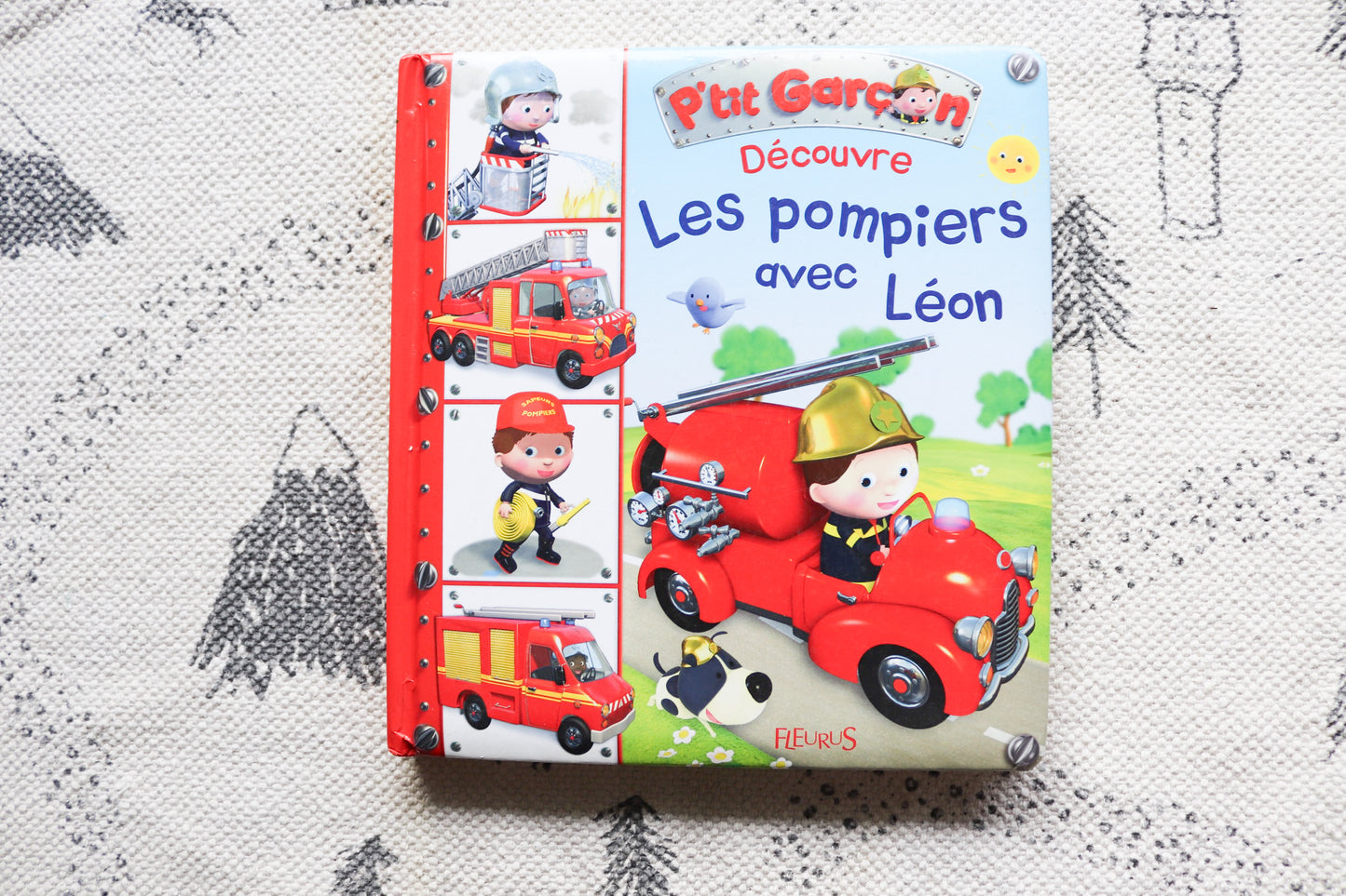 Découvre les pompiers avec Léon