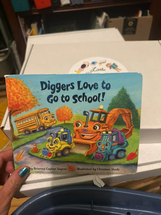 Diggers love to go to school!