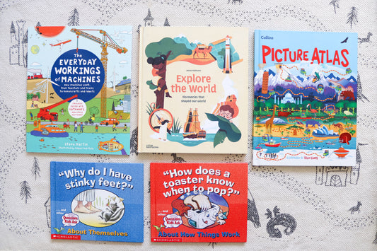 The curious little ones' book box