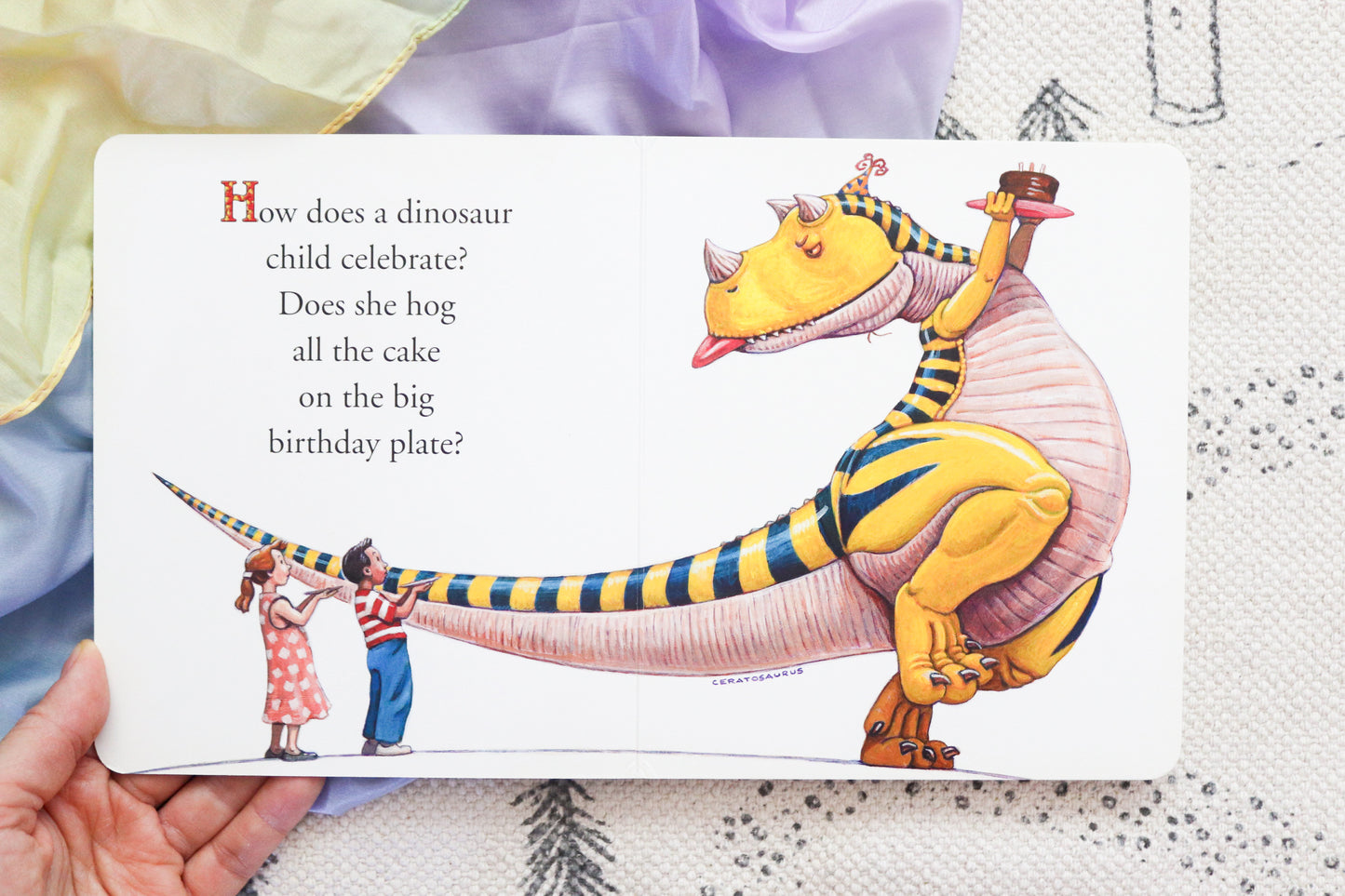 How do Dinosaurs say Happy Birthday?