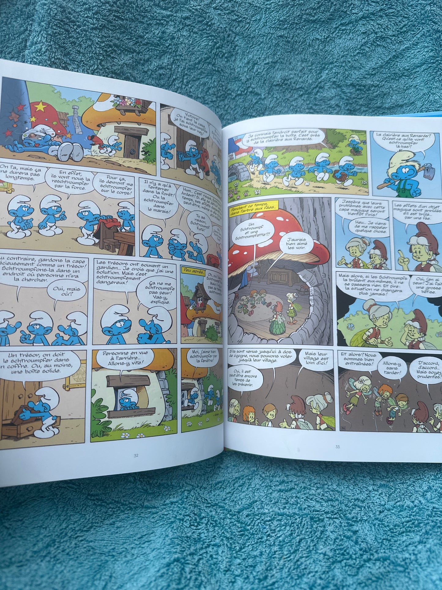 Les Schtroumpfs et la cape magique